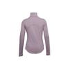 Under Armour Casual Training Sports High-Neck T-Shirt Women Tops Purple 1360348-585