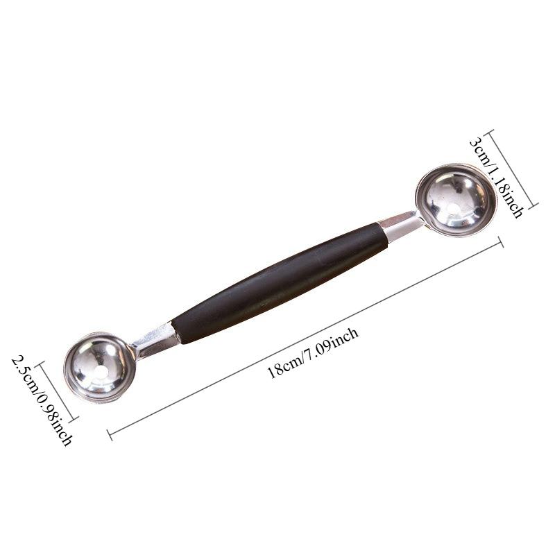 Watermelon Ball Digger Fruit Ball Scoop Multifunctional Ice Cream Ball Digger Fruit Spoon Tool Kitchen Tools