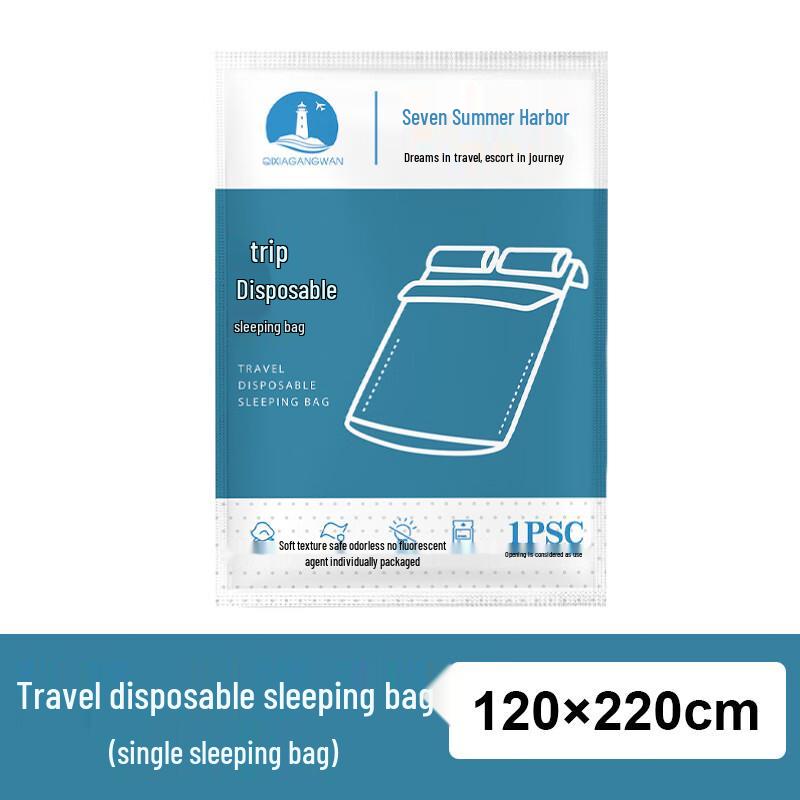 MDNG Disposable Single Travel Sleeping Bag (3-Pack)