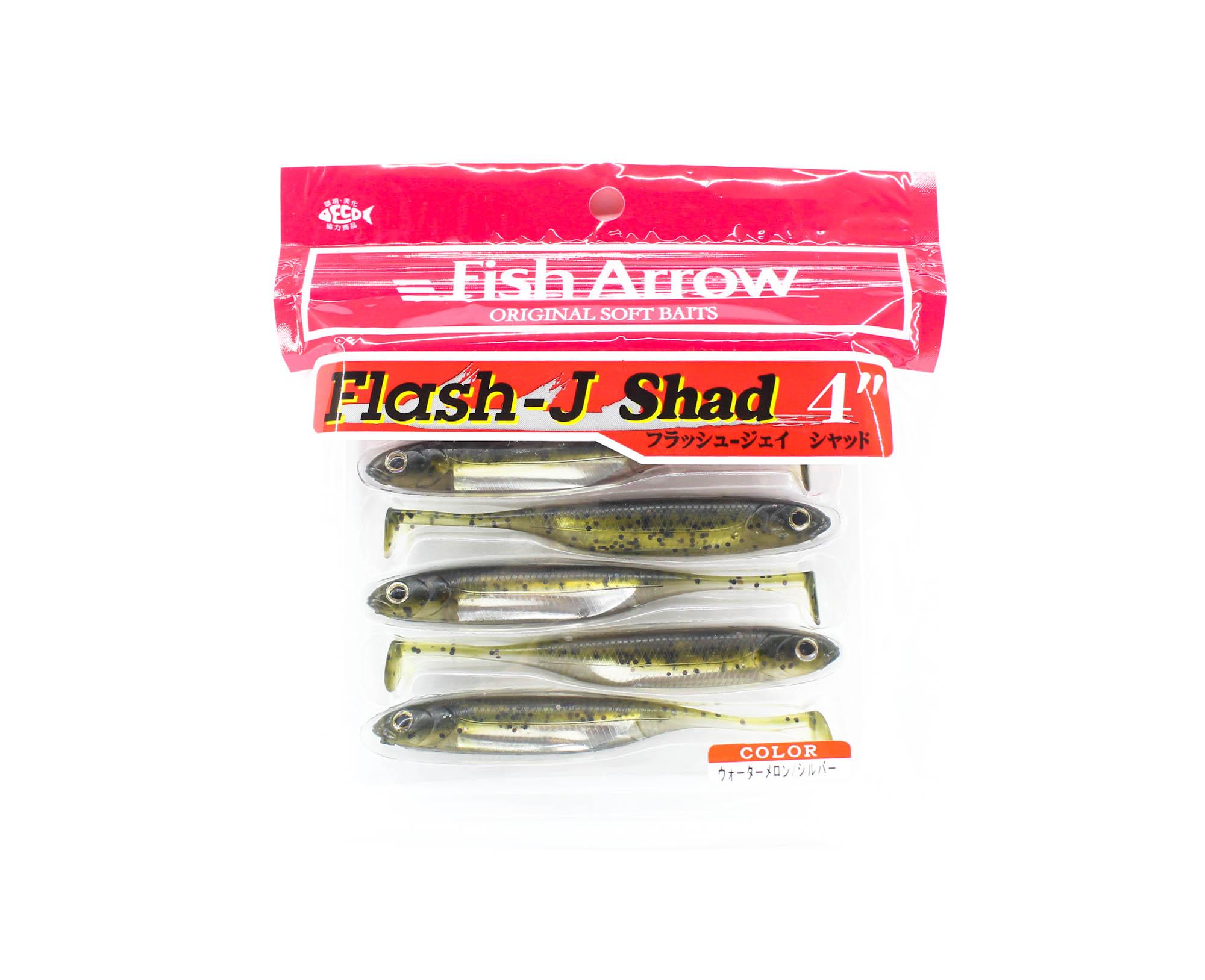 

Мягкая приманка Fish Arrow Flash J Shad 4 дюйма, 6 шт. в упаковке #02 (2243)