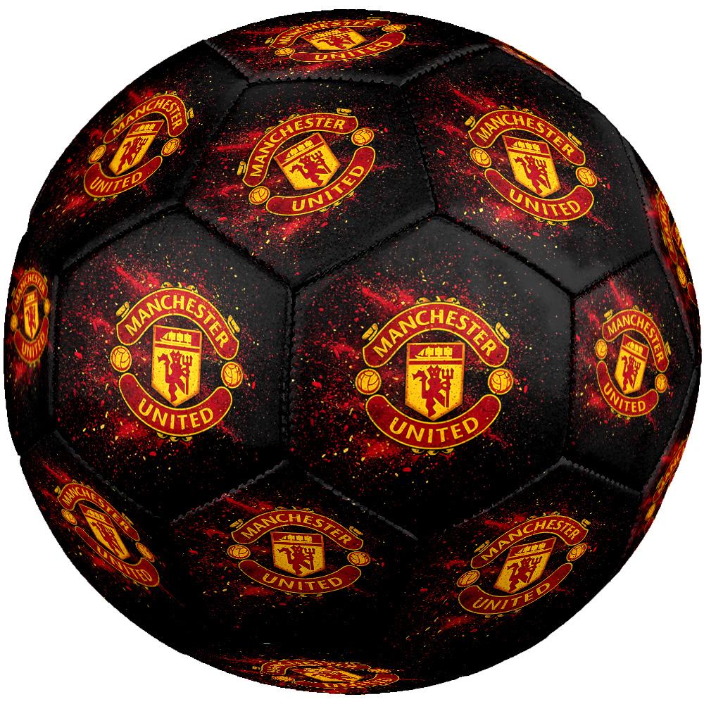 Manchester Crest Size 5 Football Machine-Stitched Indoor/Outdoor Universal Football Perfect Gift for Sports Enthusiasts