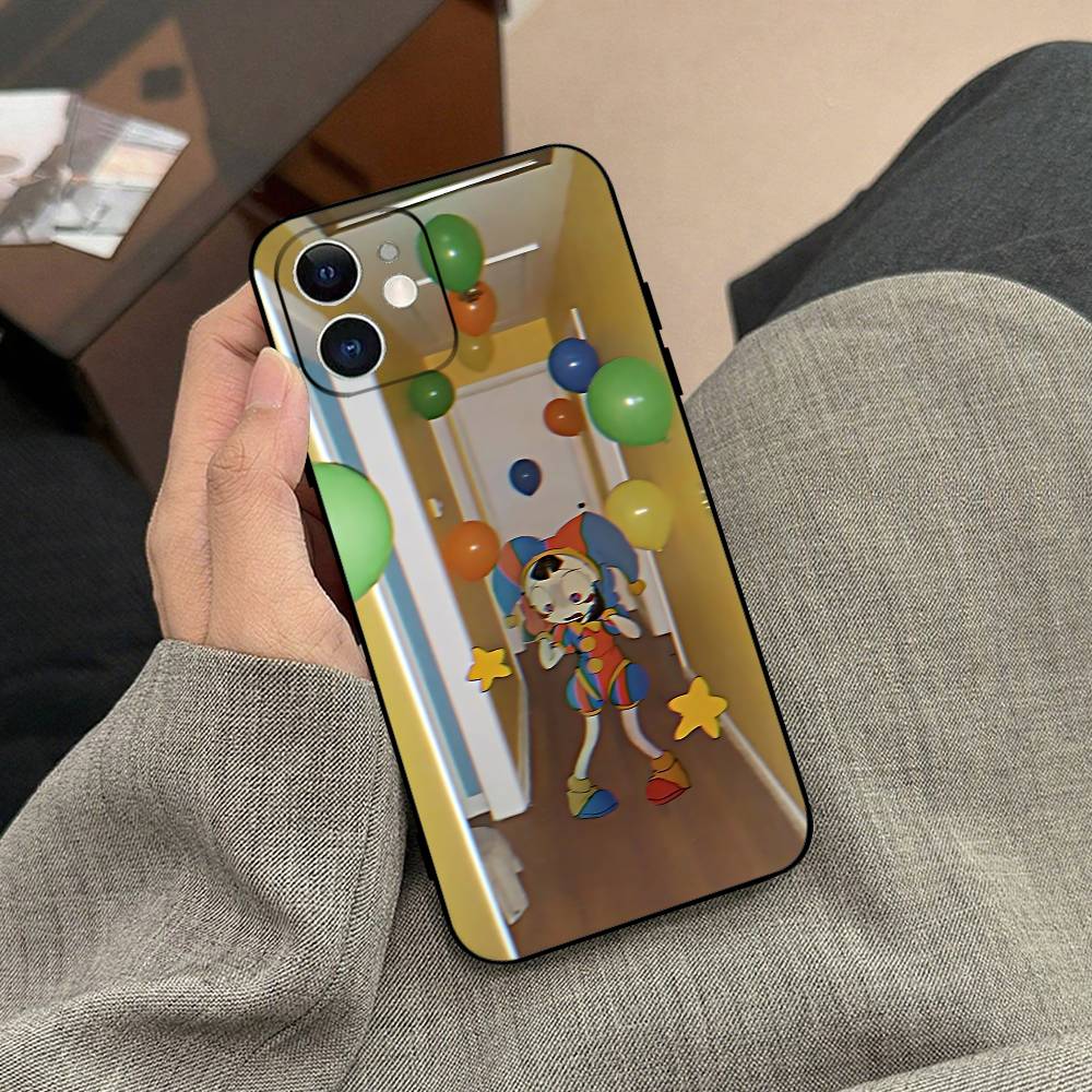 Amazing G-Digital T-Circus Phone Case Black Phone Case For IPhone 17/16/15/13/14 Pro Max/ 11Plus/X/Xr/Xs Max 13mini