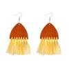 European & American High-End Handmade Tassel Christmas Dangle Earrings - Vintage Ethnic Style