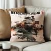 Game Metal Gear Solid Solid 2 3 4 Lucky Dragon pillow cover sofa cushion cover home room decoration children gift