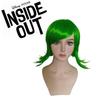 Superior Quality Inside Out Disgust Character Cosplay Wig Long Curly Synthetic Hair