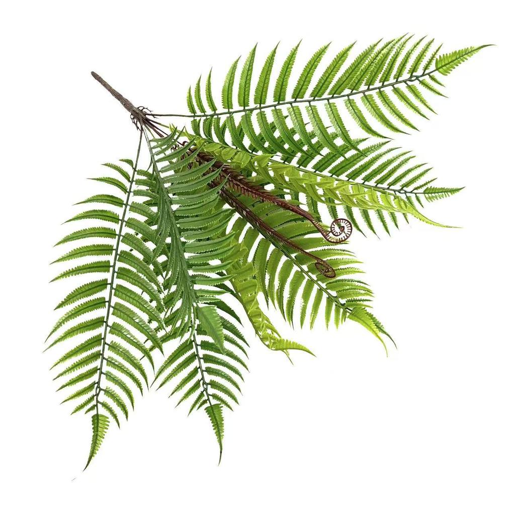 Artificial Fern Leaves for Indoor Floral Arrangements and Landscaping