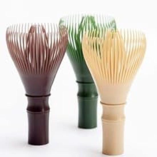 Reusable Resin Matcha Whisk with Chasen Stand, 100-Stand, Includes Chasen Stand
