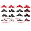 ABS Car Steering Wheel Emblem Sticker Accessorie For Mitsubishi Space Star Lancer EX Outlander Xl Eclipse Cross Asx Pajero Colt