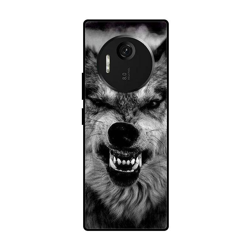 For Xiaomi Qin F25 Case Lion Wolf Painted Silicone Soft Back Cover For Duoqin F25 QinF25 F 25 Phone Case Protective Shell