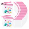Lightweight Pill Container Slide Lock Medicine Bags, Reusable EVA Pouch, Waterproof Portable Travel Bag Pills Small Items Storage Bag, for And