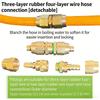 Heavy Duty Copper Water Pipe Joint Sprayer Hose Adapter for Farm Equipment Maintenance Sprayer Systems Enhancement