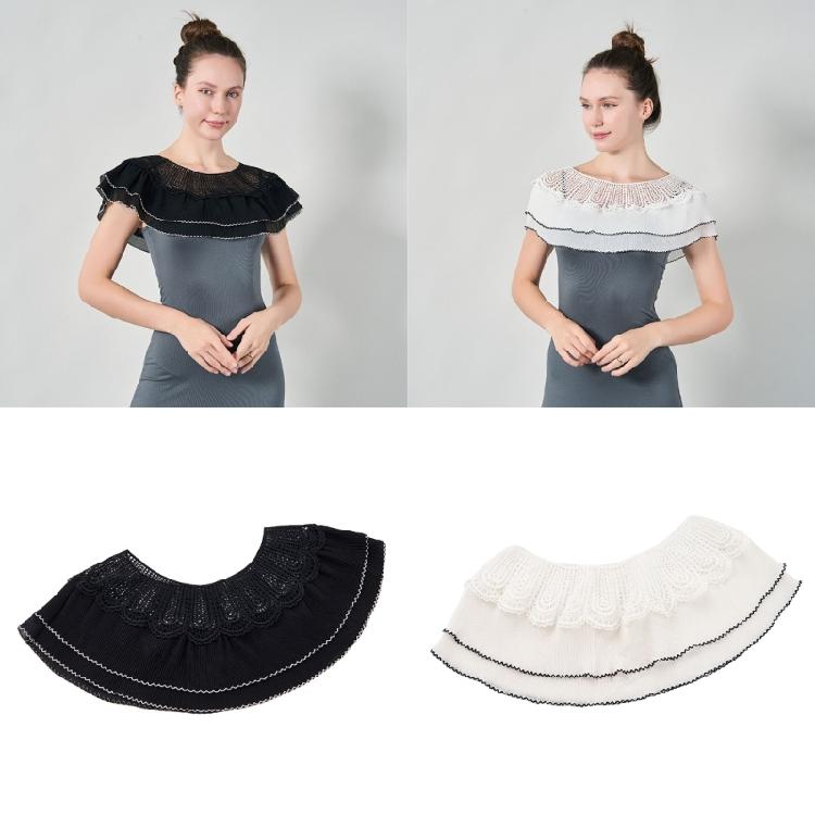 Multiuse Lace Shawl for Formal Occasion All Matching Casual Wear Shoulder Wrap Decorative Collar Shawl for Cheongsam