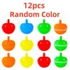 6/12pcs Plastic Flip Top Automatic Flip Tip Top Children's Fun Spinning Top Toy Gift Kindergarten Gift Reward Restless