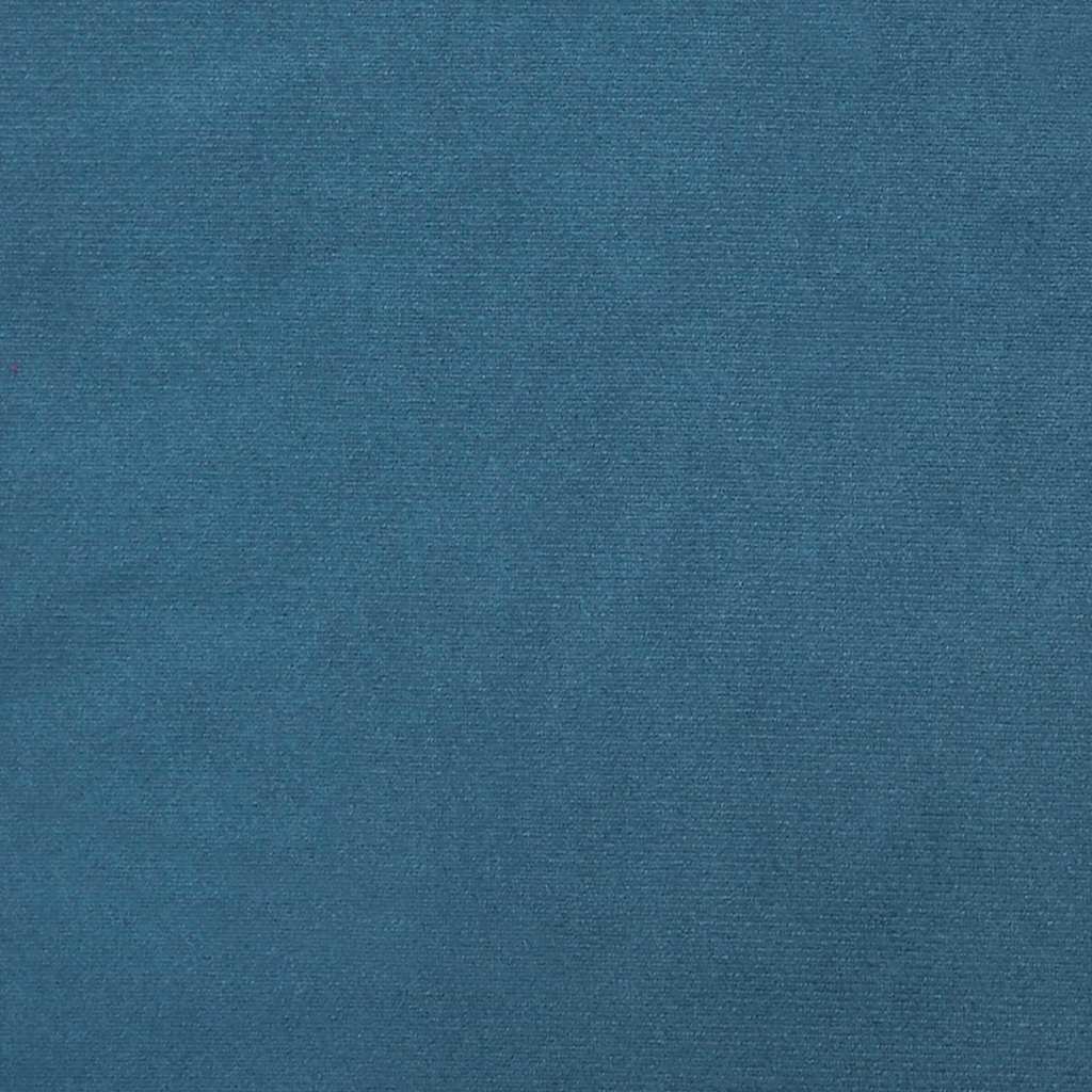 Corner Bed Frame with Mattress and Headboard 2 pcs Blue Velvet