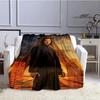 Movie John Wick printed Blankets Picnic blanket Flange Warm blanket Home travel blankets bed linings birthday gift