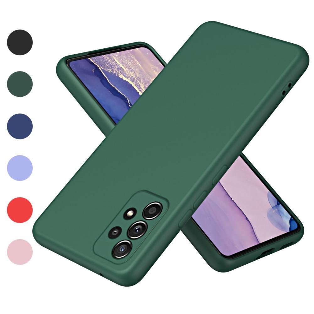 Luxury Phone Case for Samsung A23 5G Smooth Liquid Silicone Fundas For Galaxy A23 5G Camera Protective Back Cover Case