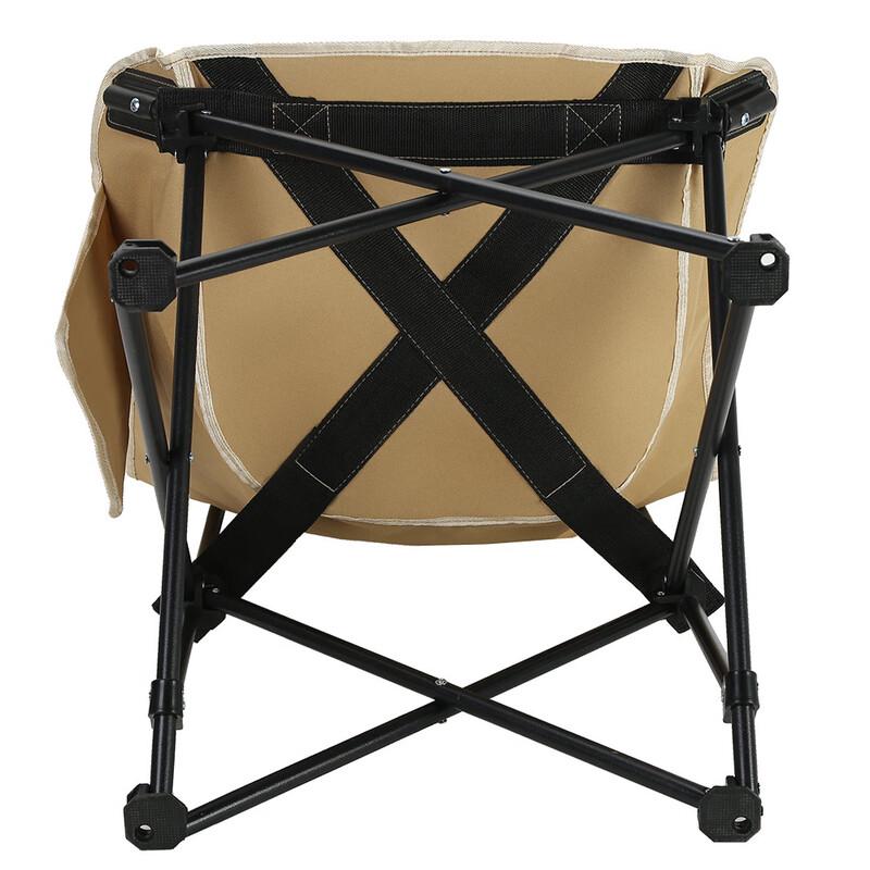 Outdoor Portable High-Back Folding Moon Chair