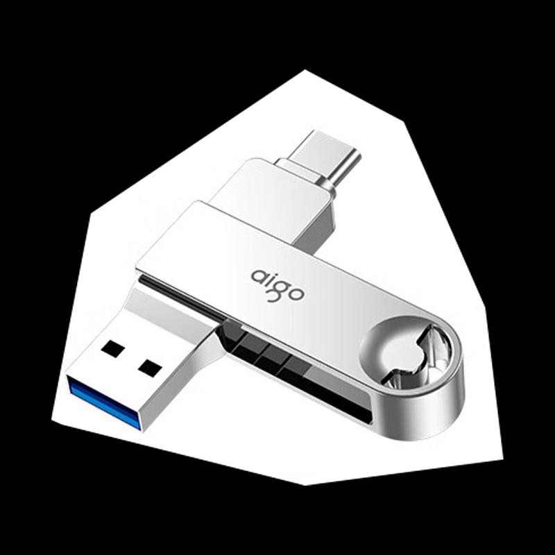 Aigo 32 ГБ Мини USB-накопитель с двойным интерфейсом