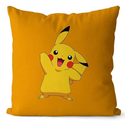 Pokémon Pokemon Pikachu Pillowcase Cute Decorative Cushion Cover Suitable for Home Living Room Sofa Room Decoration