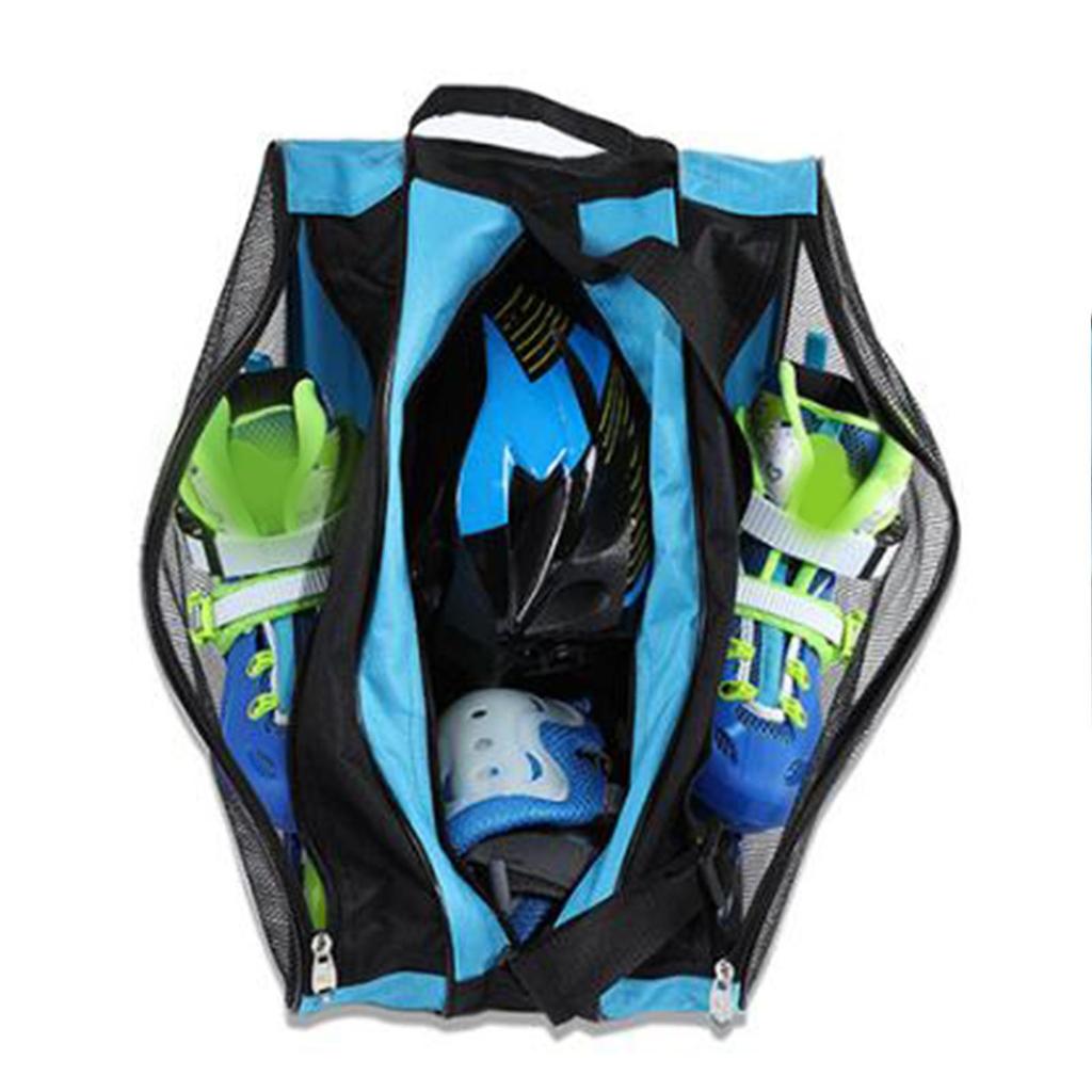 Practical Wear Resistant Inline Skate Carrier Blue