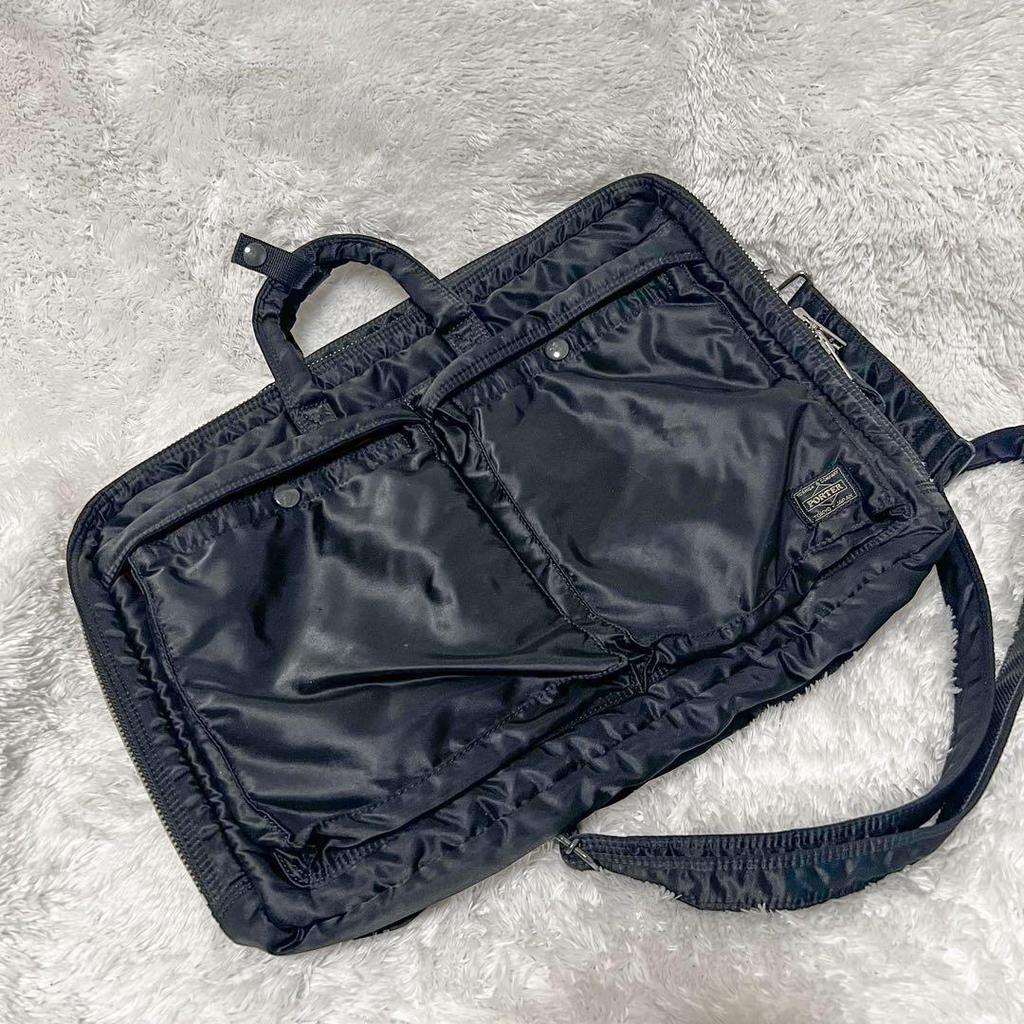 Used [Good condition] PORTER Tanker 3WAY 2-layer business bag backpack