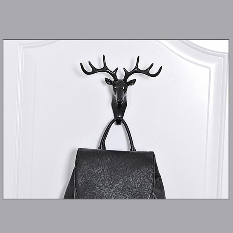 Wall Mounted Hooks Animal Head Rack Coat Caps Wall Hanger Horse Giraffe Elk Hooks Decor Accessories Personalized Hangers