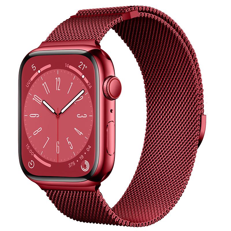 Milanese Magnetic Steel Strap for Apple Watch Ultra/iWatch 10