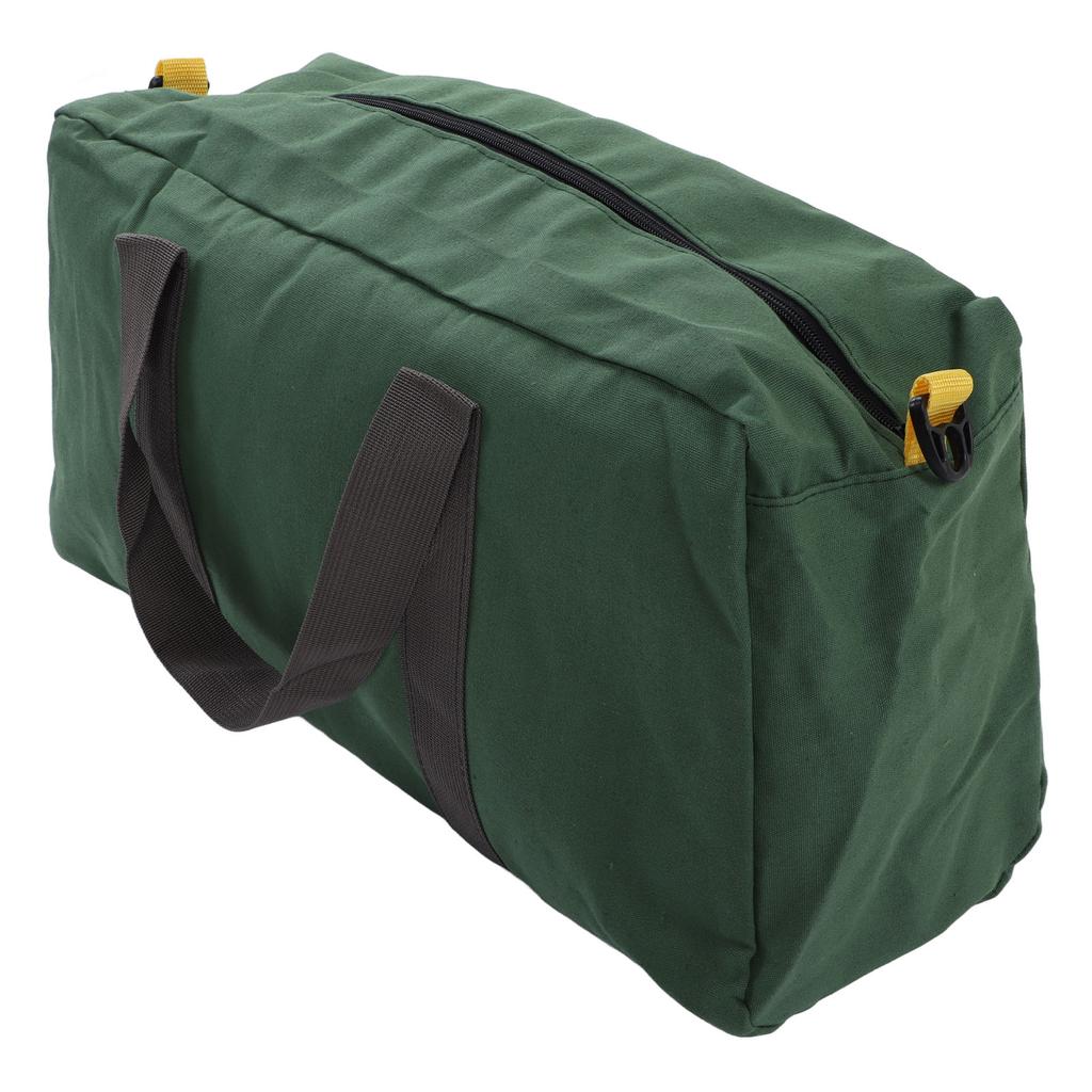 Hand Tool Bag Waterproof Heavy Duty Large Capacity Wide Mouth Canvas Portable Tool Tote for