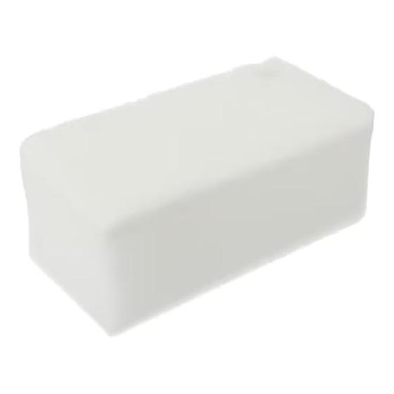 Nitori Non-woven Bath Sponge White 1 piece Cleaning goods Spring cleaning Year-end