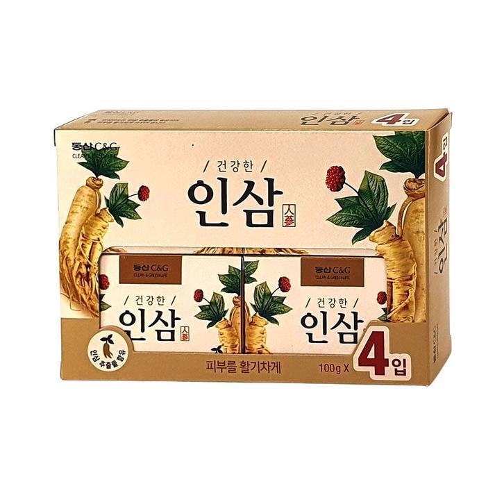 [QNR4UY92_56] Dongsan C&G Body Soap Ginseng Soap 100g (4 packs) (37024159)