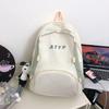 School bag ins juvenile feeling high value junior high school students, casual simple outdoor backpack fashionable commuter backpack