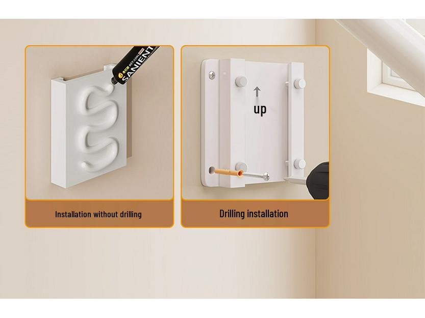 Universal Telescopic Clothes Drying Rack: Freely Retracting, Single-Sided, Folding Design for Household Use