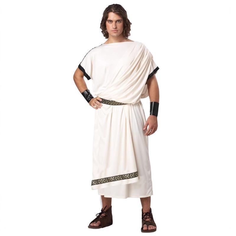 Halloween ancient law old white robe Arab couples performance costumes