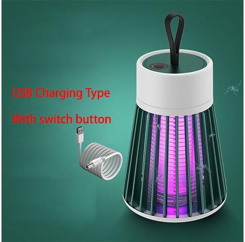 Electric Shock Mosquito Killer Lamp UV Light Anti Mosquito Trap Outdoor Camping Lighting USB Recharge Mosquito Repellent Lights