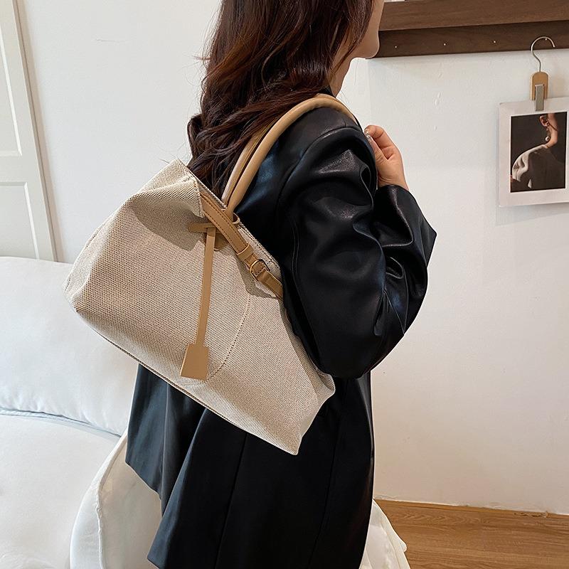 New Underarm Big Bag Women's New Trendy New Retro Handbag Large Capacity Commuter Shoulder Cloth Bag