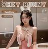 Sexy Bunny Girl Cosplay Dessous: Fantasy Cutout Temptation Einteiler