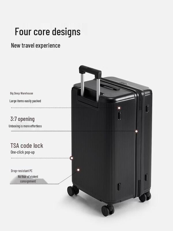 

OIWAS Pioneer Series 24-Inch PC Checked Luggage