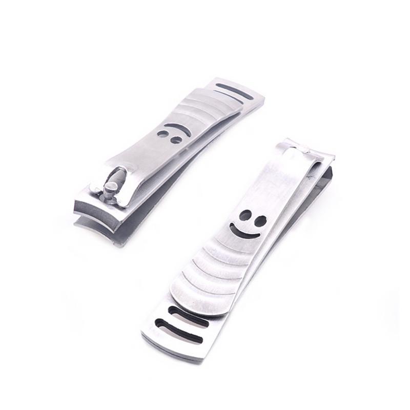 För rakt skuren nagelklippare i rostfritt stål Professionell manikyrtrimmer Högkvalitativ tå