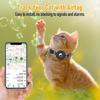 Cat Collar, Reflective Cat Collar with Bell and Safety Buckle, Apple Airtag Compatible, Adjustable 22-35cm (Blue),2024 Ping