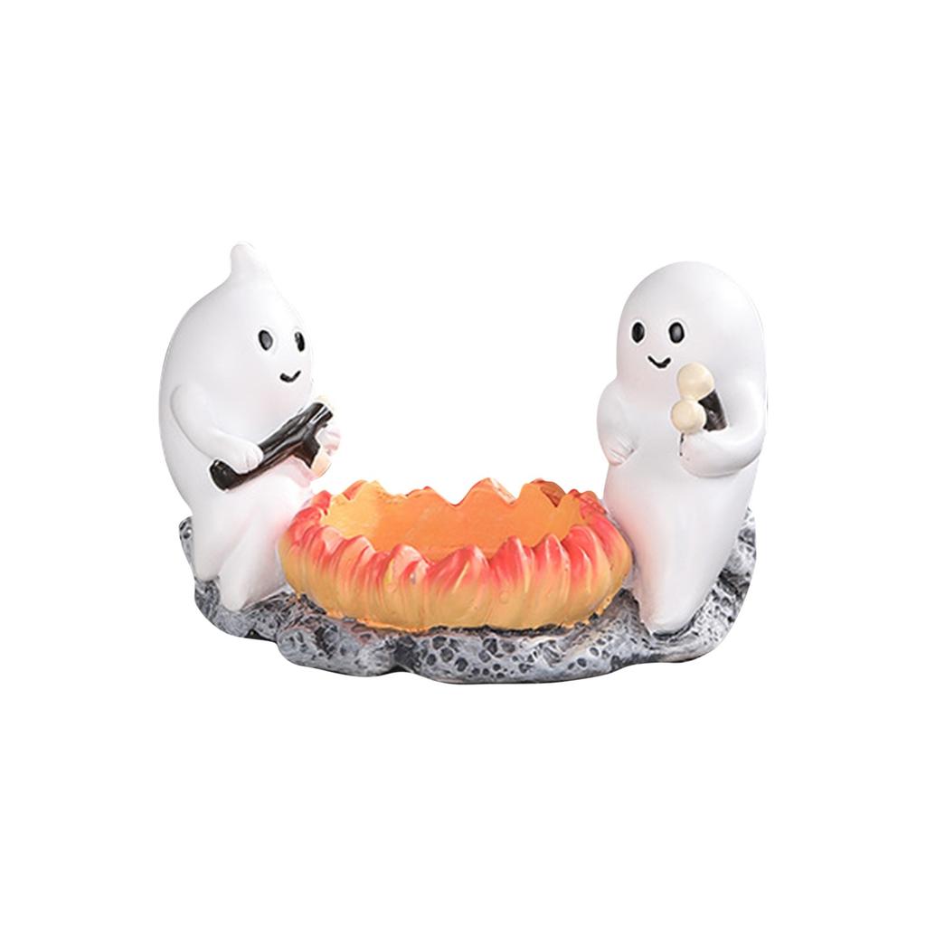 Bonfire Party, Bonfire Night Light, Halloween Night Light, Cute And Cozy Statue Halloween Decorations For Home Mantel Or Desk