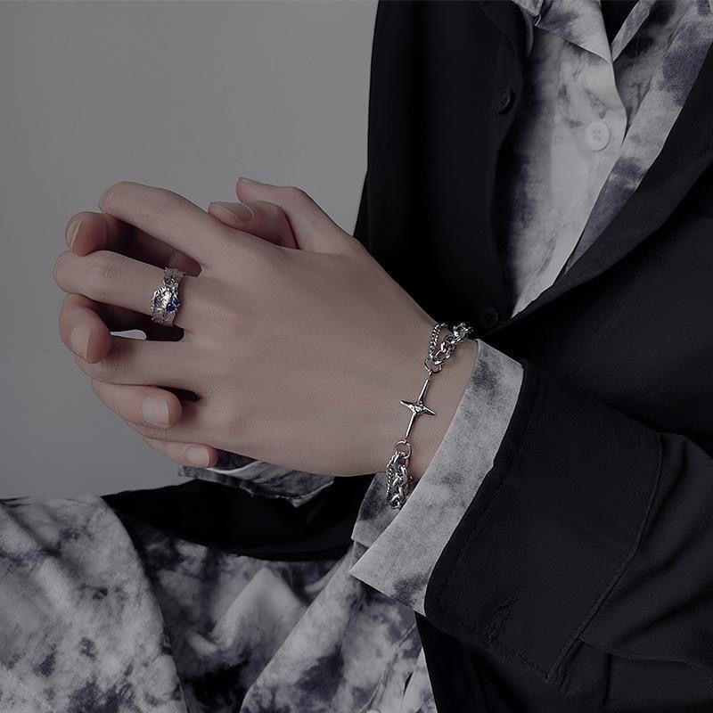 Fashion Vintage Star Bracelet For Women Collar Goth Bracelet Teen Aesthetic Jewellery Hip Hop Party Girl New Jewelry