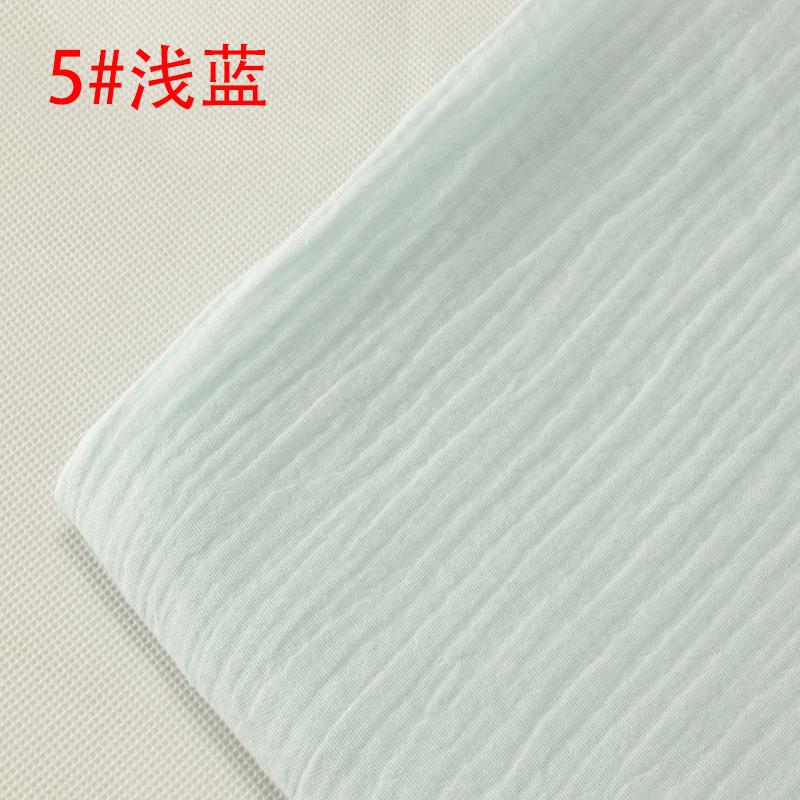 Double-layer Gauze Fabric Soft Pure Cotton Cloth For Sewing Summer Clothes Dress Mosquito Proof Pants Handmade DIY 100*135cm