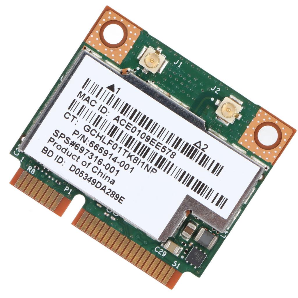 Network Card Laptop Dual Band 300M Semi Mini PCIE Wireless Network Card 2.4G 5G Support 802.11a B g n