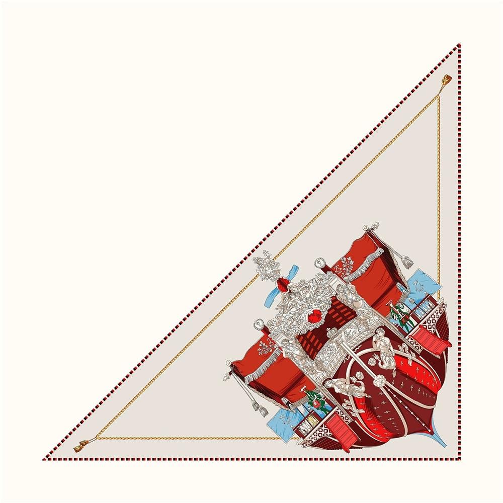 

Retro Triangle Twill Scarf Shawl Hijabs Luxury Printing Bandana Foulard Neckerchief For Ladies 130x85cm