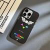 D-Deltarune Ralsei For iPhone 17 16 15 14 13 12 11 Pro Max Plus Pro Corrugated Shockproof Matte Phone Cover