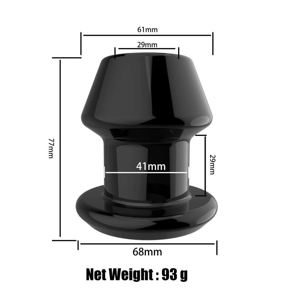 S-XL Silica Gel Hollow Anal Butt Plug Anus Dilator Enema Probe Expansion Sex Toys Adult Products