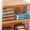 Nuovo 1:12 Scaffali per libreria in miniatura per casa delle bambole, a tre livelli, espositore per mobili, modelli, decorazioni, giocattoli, accessori per casa delle bambole