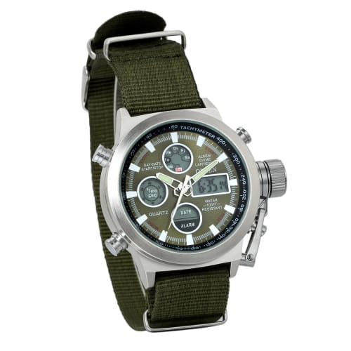 

JewelryWe Men s Analog and Digital Quartz Watch, Made in Japan, Fashionable and Unique, Multi-functional, Perfect for Outdoor Activities, Sports, Casu