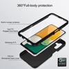 Heltäckande skal - BOOLING - för Samsung Galaxy A13 5G - 360° Hybridskydd - Silikon - Anti-Repor - Svart