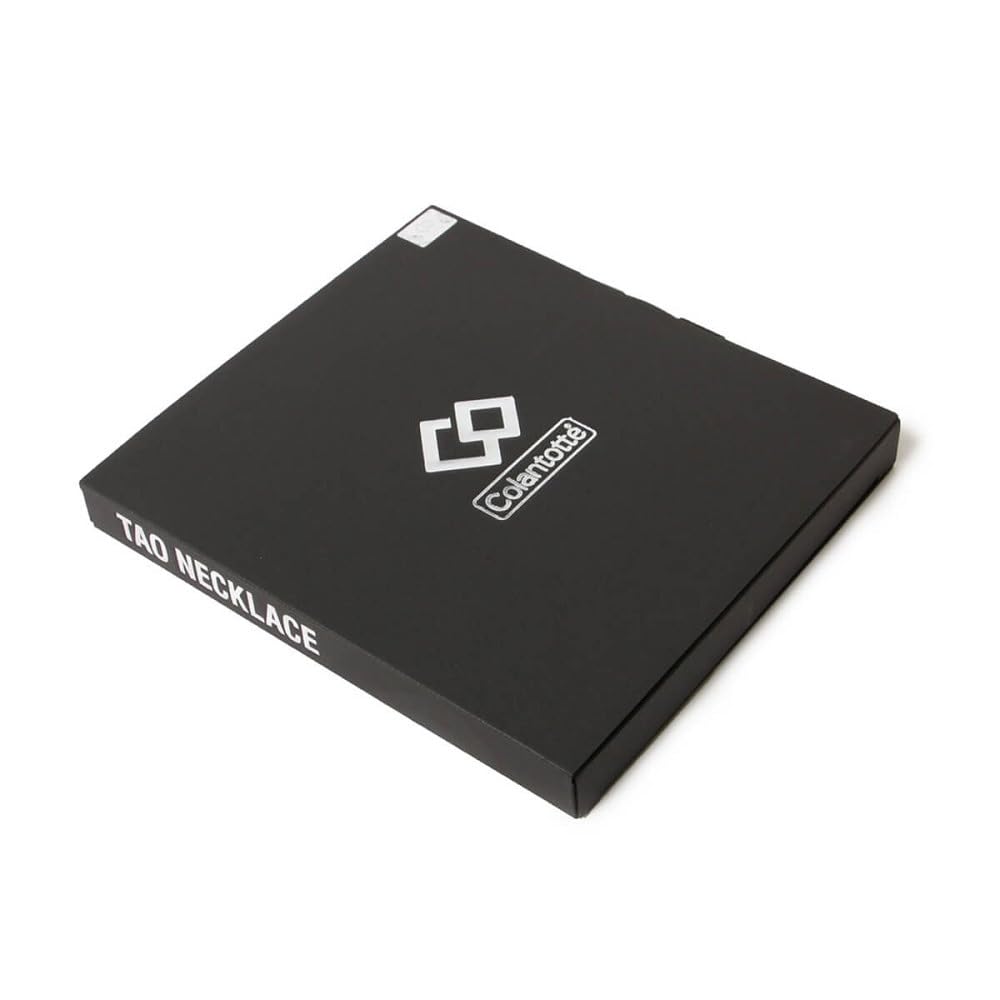 Colantotte TAO Necklace VEGA NEXT Classic Gold x Black L ABARK52L (47cm)